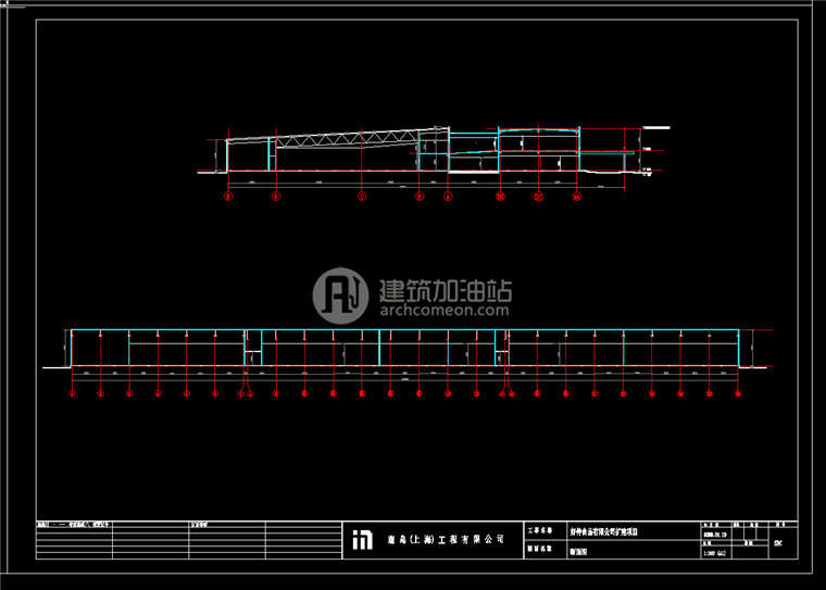 建筑图纸109厂房方案设计厂房cad图施工图