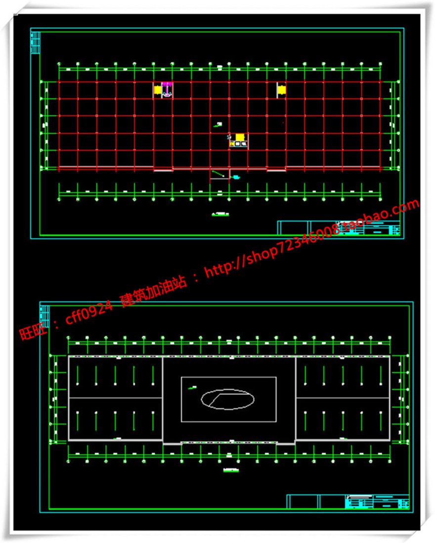 建筑图纸113上海科路普电气厂房cad平立总图su模型效果图/3D