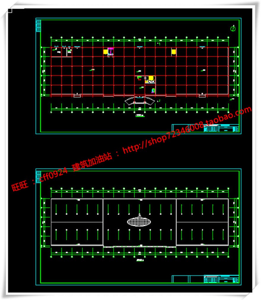 建筑图纸113上海科路普电气厂房cad平立总图su模型效果图/3D