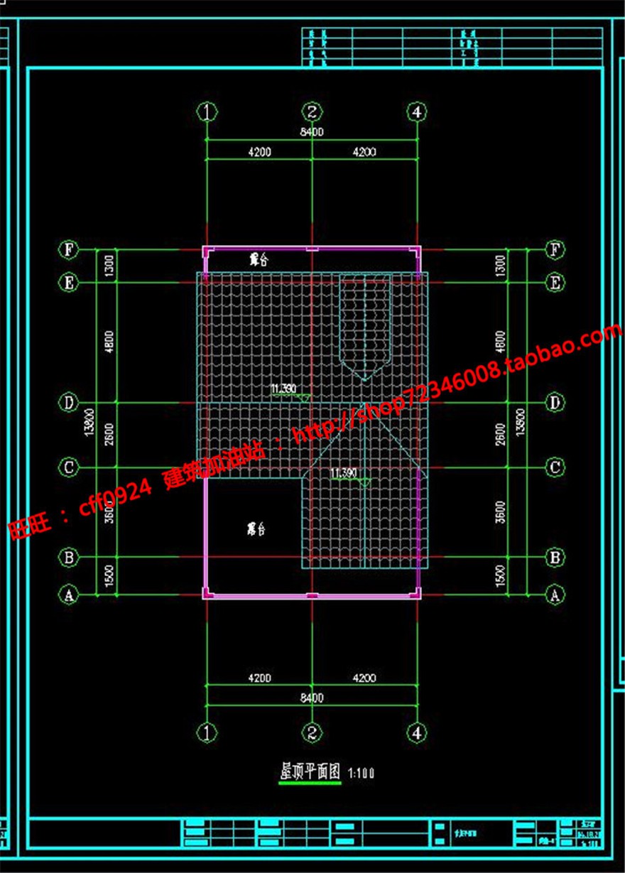 三层小洋房商业别墅农村自建房独栋小商业别墅cad施工图效果图