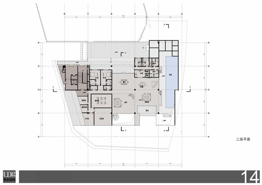 石家庄勒泰商业别墅建筑方案设计ppt文本景观建筑规划项目cad平立剖图纸