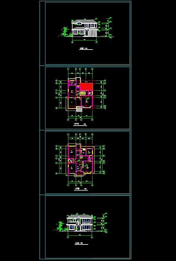 建筑图纸51-两层-11-0012-60米-