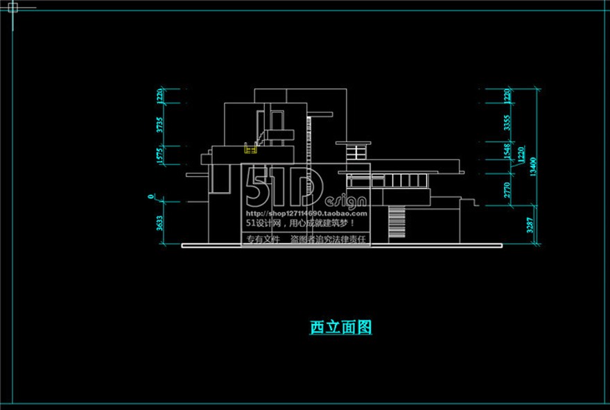 赖特流水商业别墅su模型+cad图纸大师资料建筑方案设计