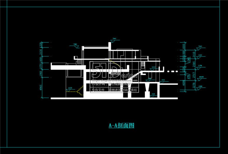 赖特流水商业别墅su模型+cad图纸大师资料建筑方案设计