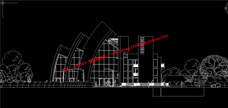 理查德·迈耶之千禧教堂最全建筑景观规划资料有cad图纸su细模ppt介建筑资源