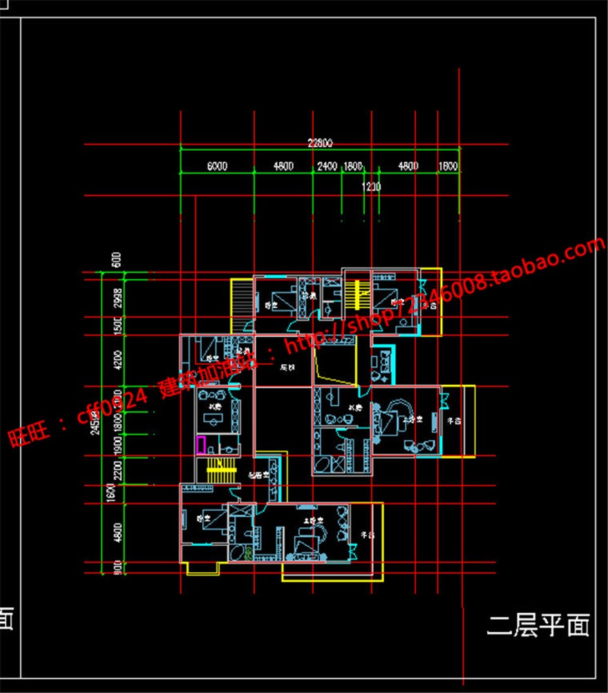 独栋山地住宅商业别墅学生课程设计su模型+cad图纸