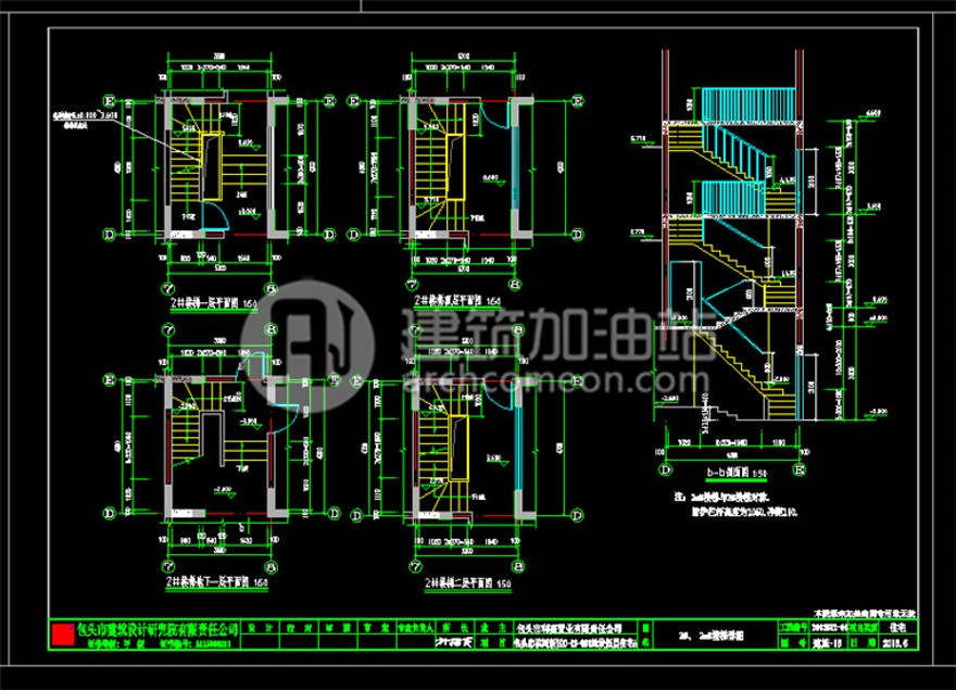 建筑资源26简欧联排商业别墅商业别墅SU模型+cad图纸方案施工图