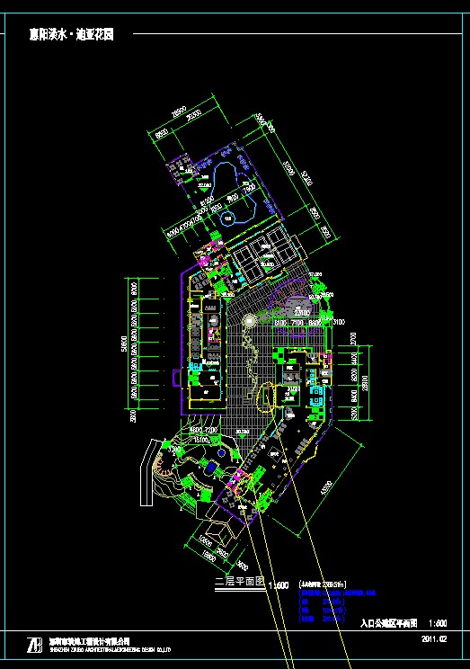 成套-地中海风格联排商业别墅合院商业别墅商业街设计文本CAD+SU模型