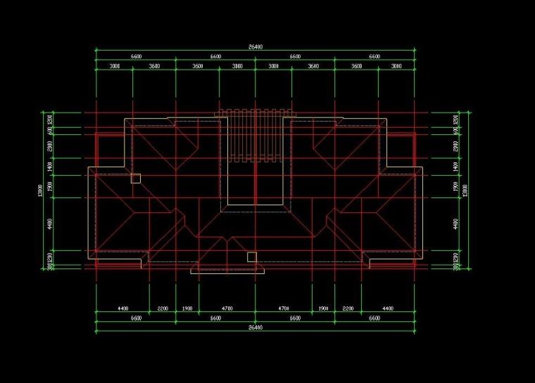 成套-地中海风格联排商业别墅合院商业别墅商业街设计文本CAD+SU模型