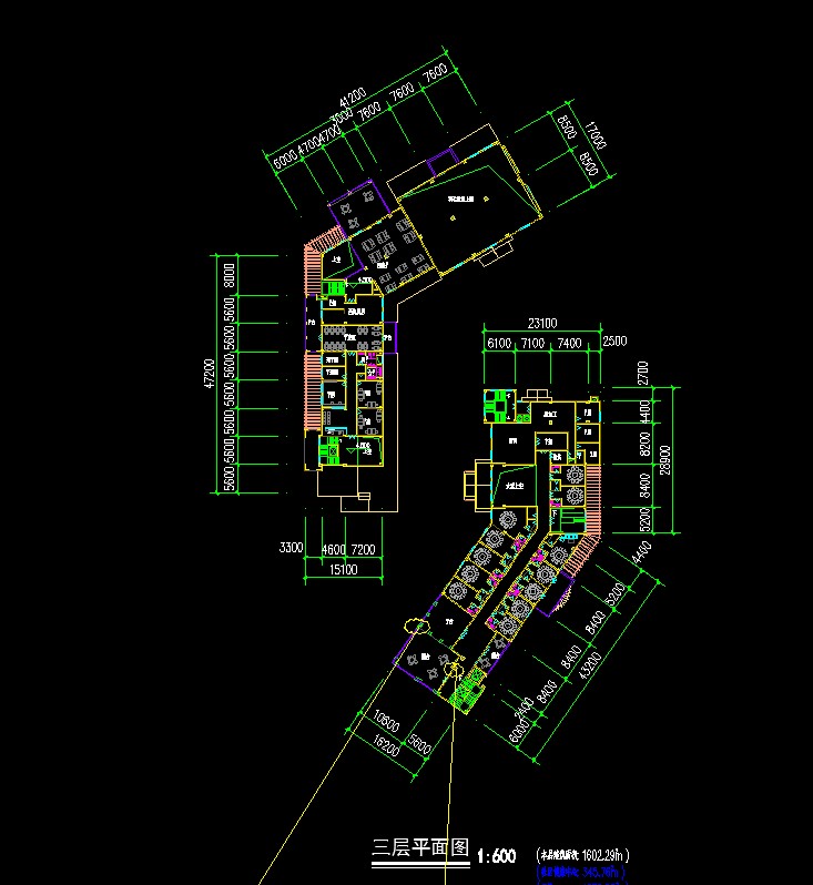 成套-地中海风格联排商业别墅合院商业别墅商业街设计文本CAD+SU模型