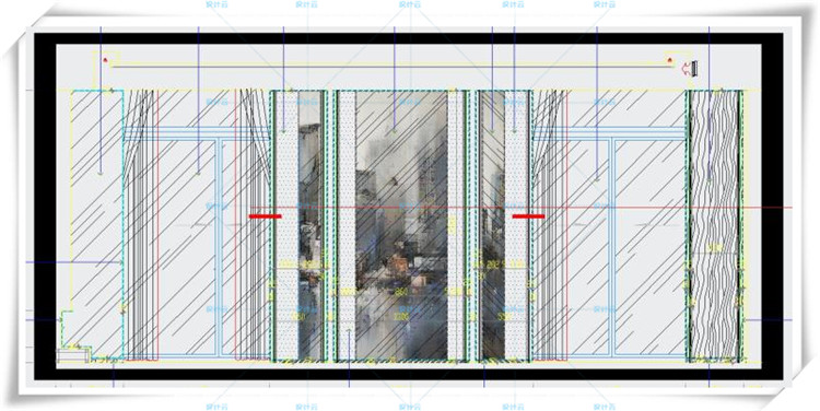 完整奢华欧式美式风格豪宅商业别墅样板房CAD施工图+室内设计效果图