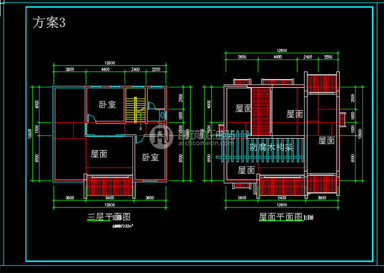 中式徽派小商业别墅SU模型/Sketchup模型+cad方案图纸+效果图+psd素建筑资源