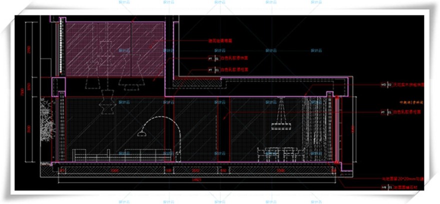 完整李玮珉三亚海棠湾四季酒店C型商业别墅样板间cad+效果图