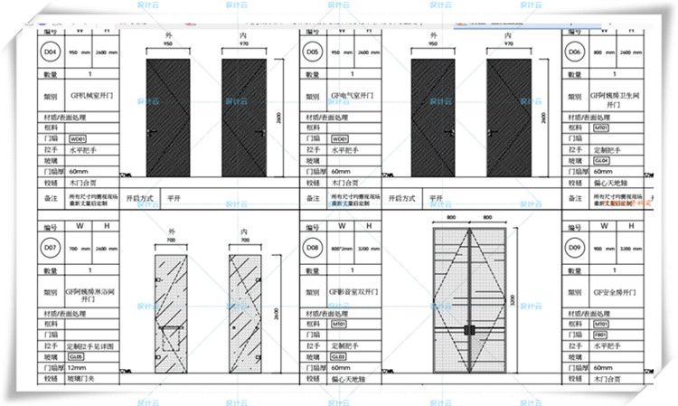 完整李玮珉三亚海棠湾四季酒店C型商业别墅样板间cad+效果图