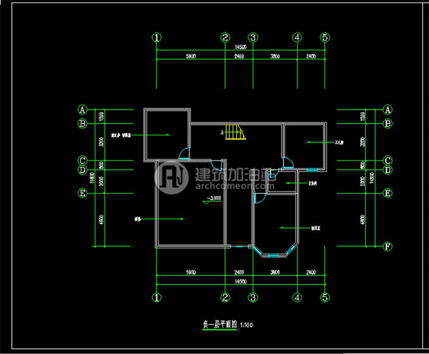 建筑资源29独栋商业别墅全套设计SU模型+cad施工图