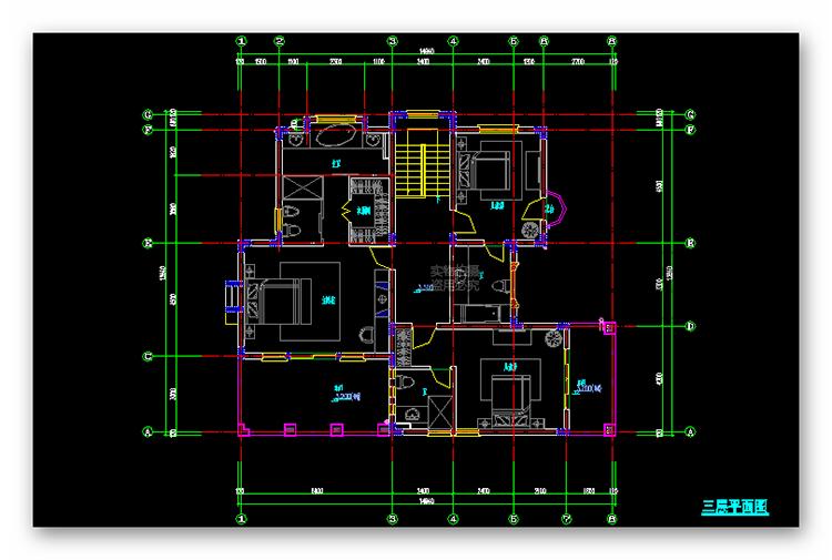 03四套西班牙欧式美式商业别墅平立面cad+精细su+max+总平面