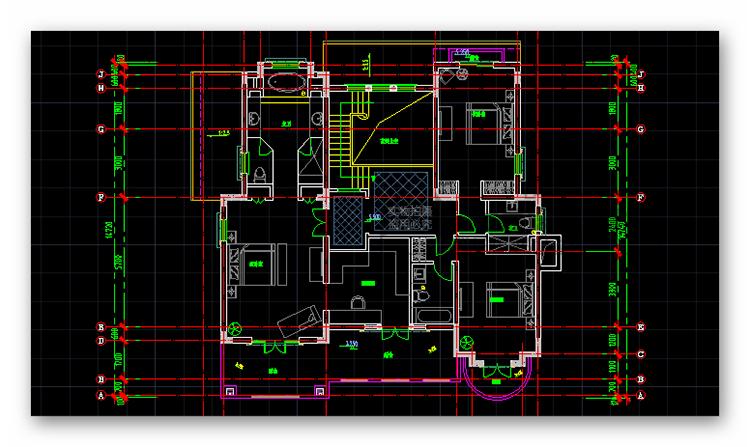 03四套西班牙欧式美式商业别墅平立面cad+精细su+max+总平面