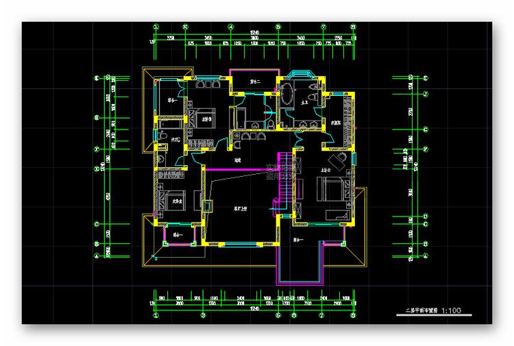 03四套西班牙欧式美式商业别墅平立面cad+精细su+max+总平面