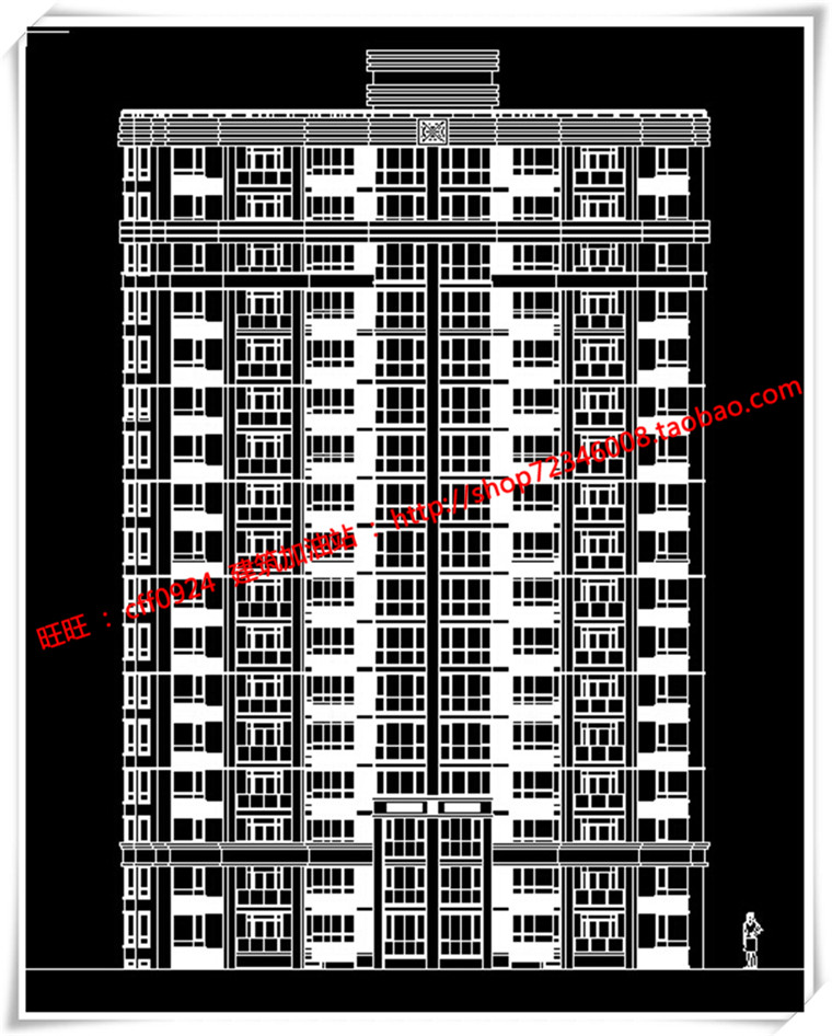 建筑图纸285高层住宅多层住宅小区户型cad总图+su模型+效果图+3Dmax