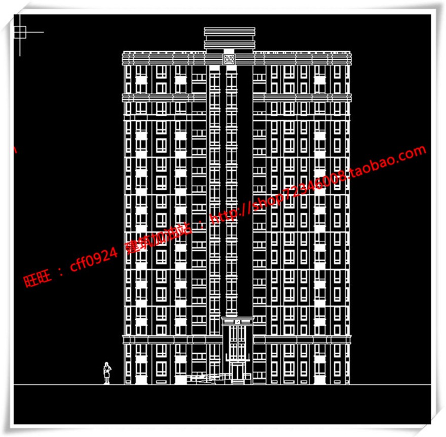 建筑图纸285高层住宅多层住宅小区户型cad总图+su模型+效果图+3Dmax