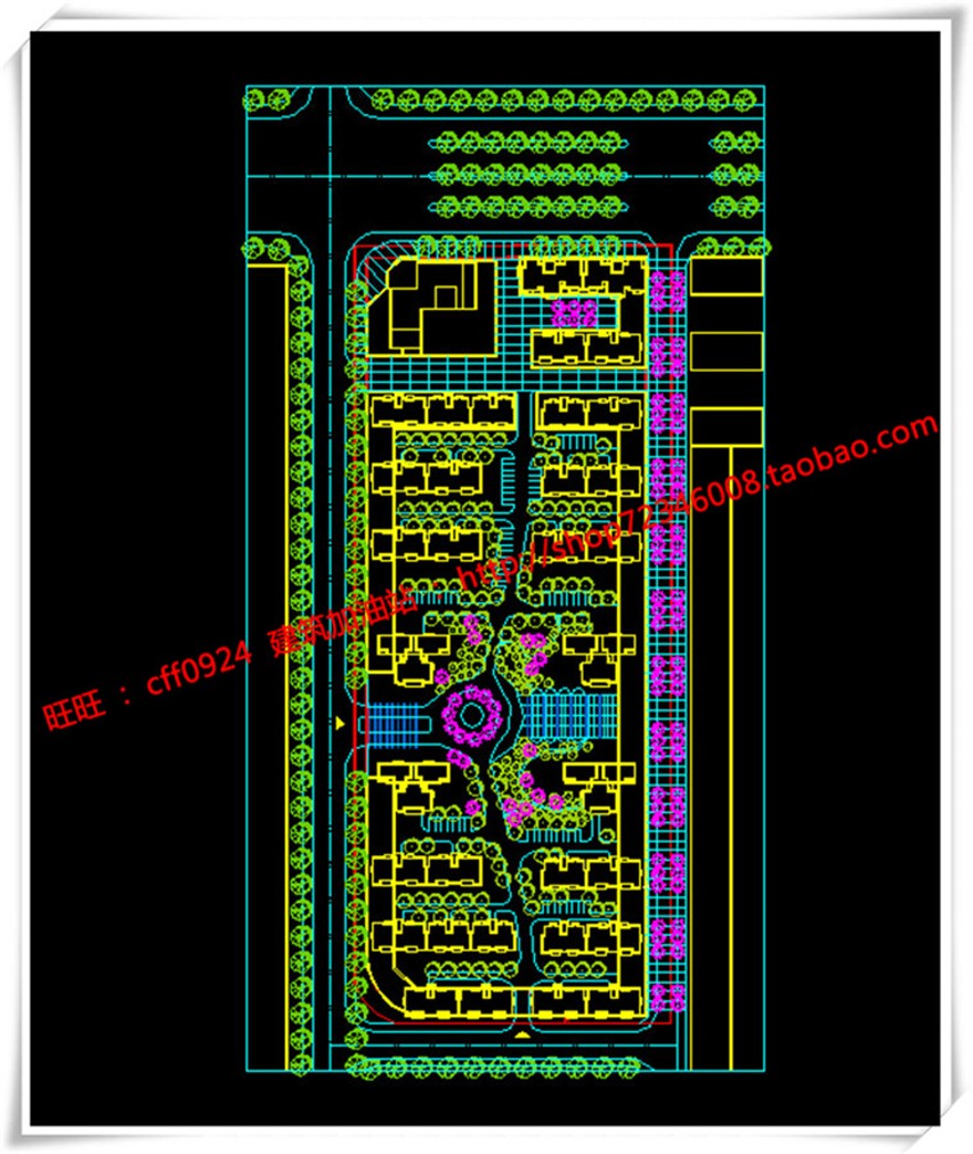 建筑图纸287高层住宅多层住宅/住宅楼/商住楼su模型+cad图纸+效果图+3Dmax建筑资源