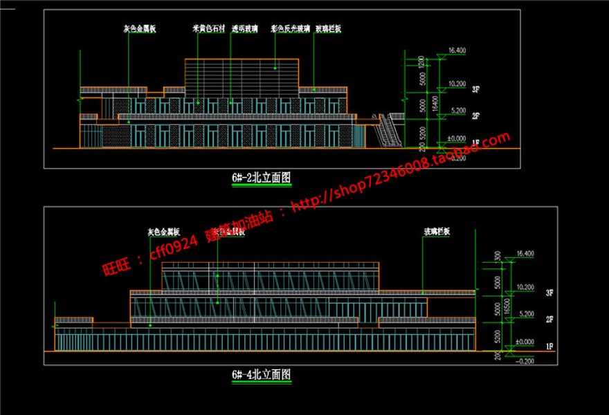 cad图纸效果图jpg商业设计综合体商务办公公寓商铺综合楼建筑资源