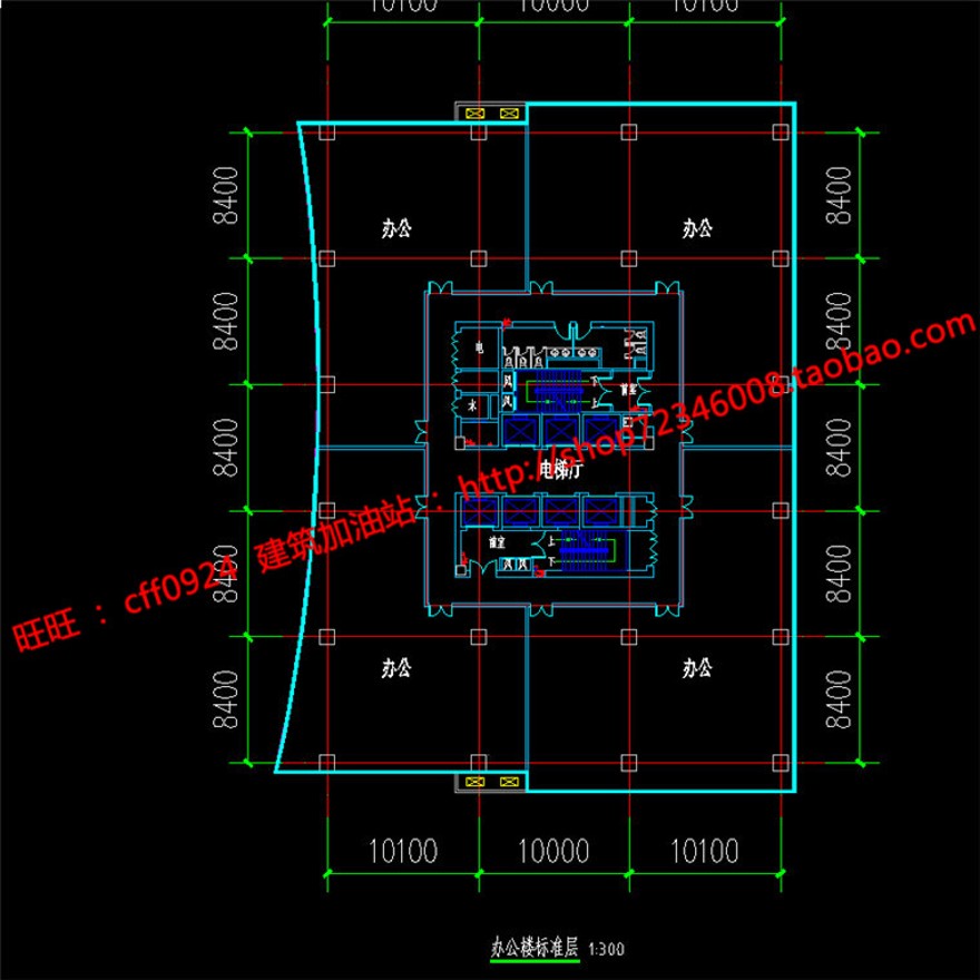 cad图纸效果图jpg商业设计综合体商务办公公寓商铺综合楼建筑资源