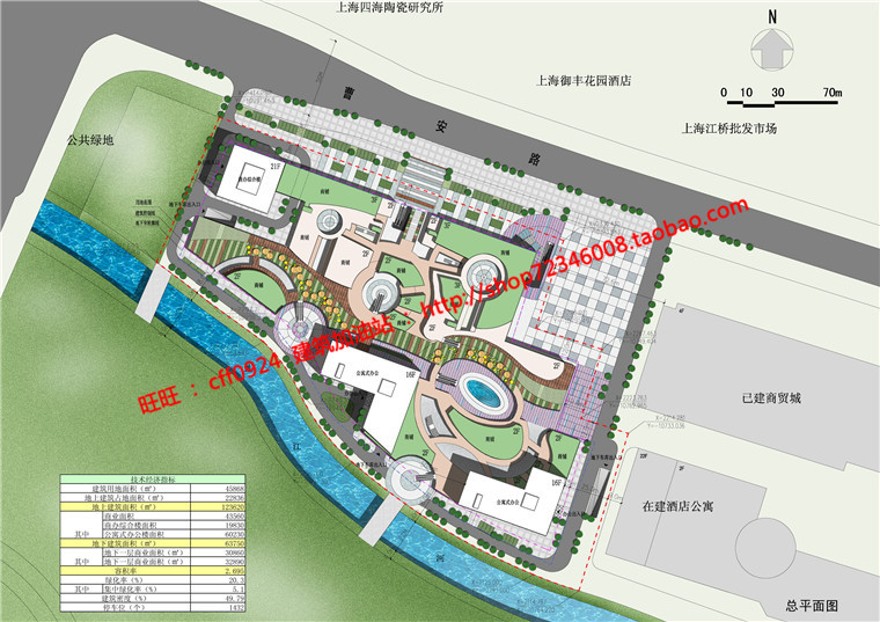 cad图纸效果图jpg商业设计综合体商务办公公寓商铺综合楼建筑资源