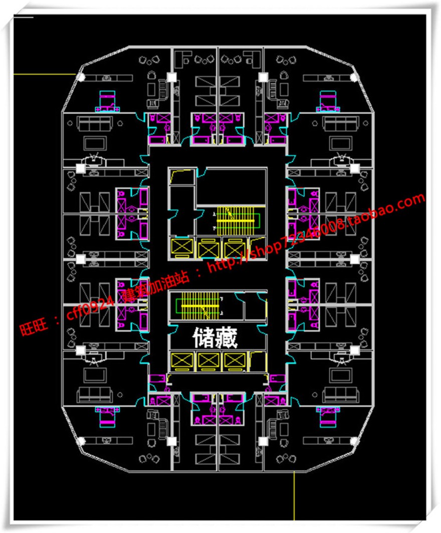 建筑图纸207商业设计综合体/商业街/商业方案图SU模型/sketchup+cad图纸