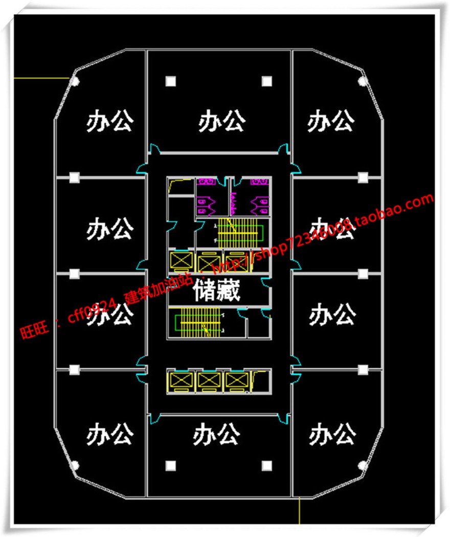 建筑图纸207商业设计综合体/商业街/商业方案图SU模型/sketchup+cad图纸