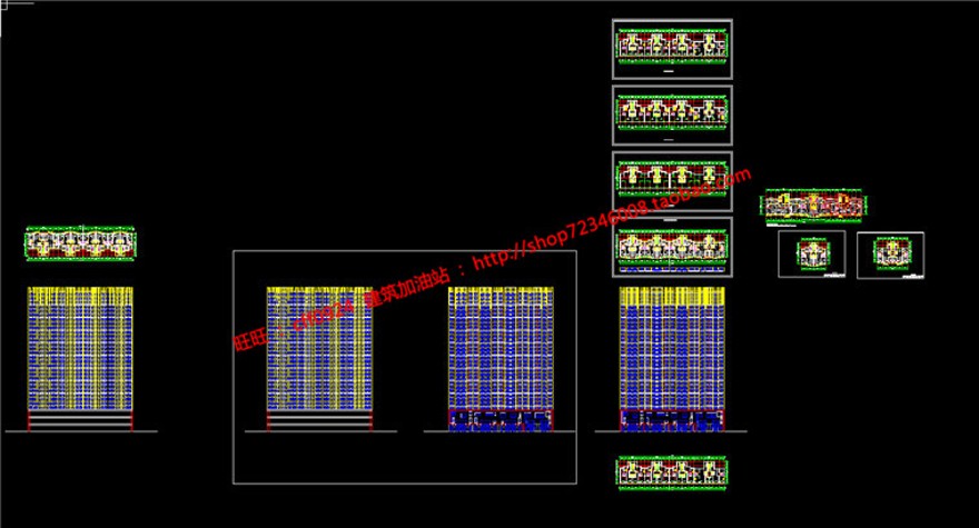 万达集团商业设计综合体成熟商圈建筑方案设计有su模型c建筑资源