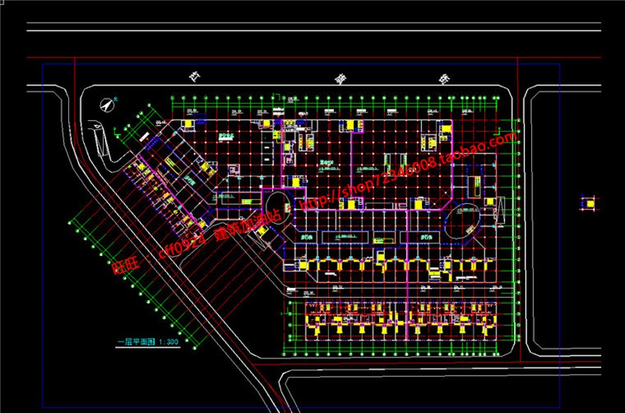 万达集团商业设计综合体成熟商圈建筑方案设计有su模型c建筑资源