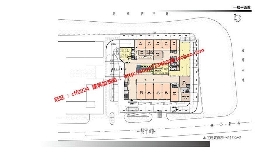 cad总图/平面+效果图+文本jpg商业/办公/公寓/酒店综合建筑资源