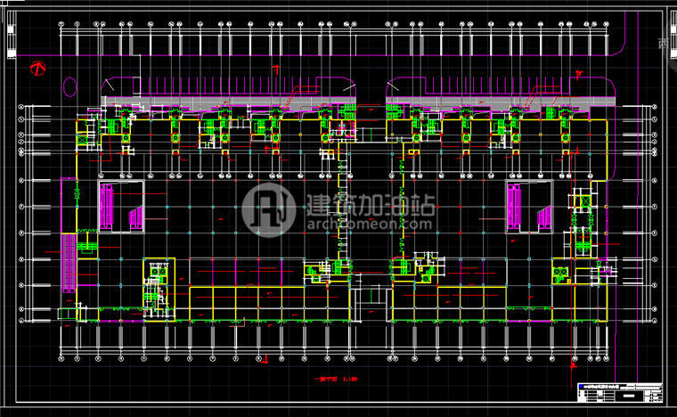 建筑图纸187商业设计综合体/商住楼/商业设计包有SU模型/cad图纸/效果图