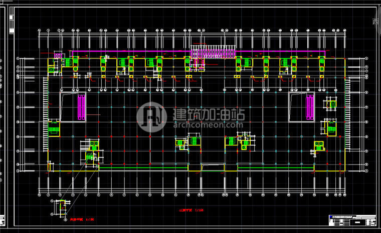 建筑图纸187商业设计综合体/商住楼/商业设计包有SU模型/cad图纸/效果图