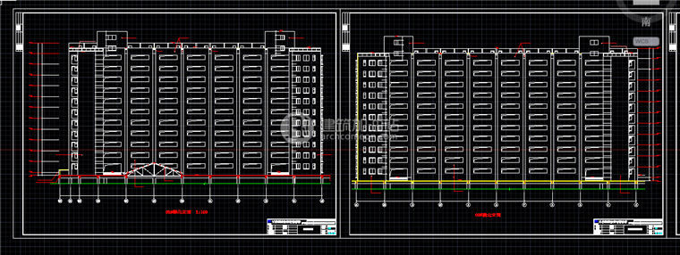 建筑图纸187商业设计综合体/商住楼/商业设计包有SU模型/cad图纸/效果图