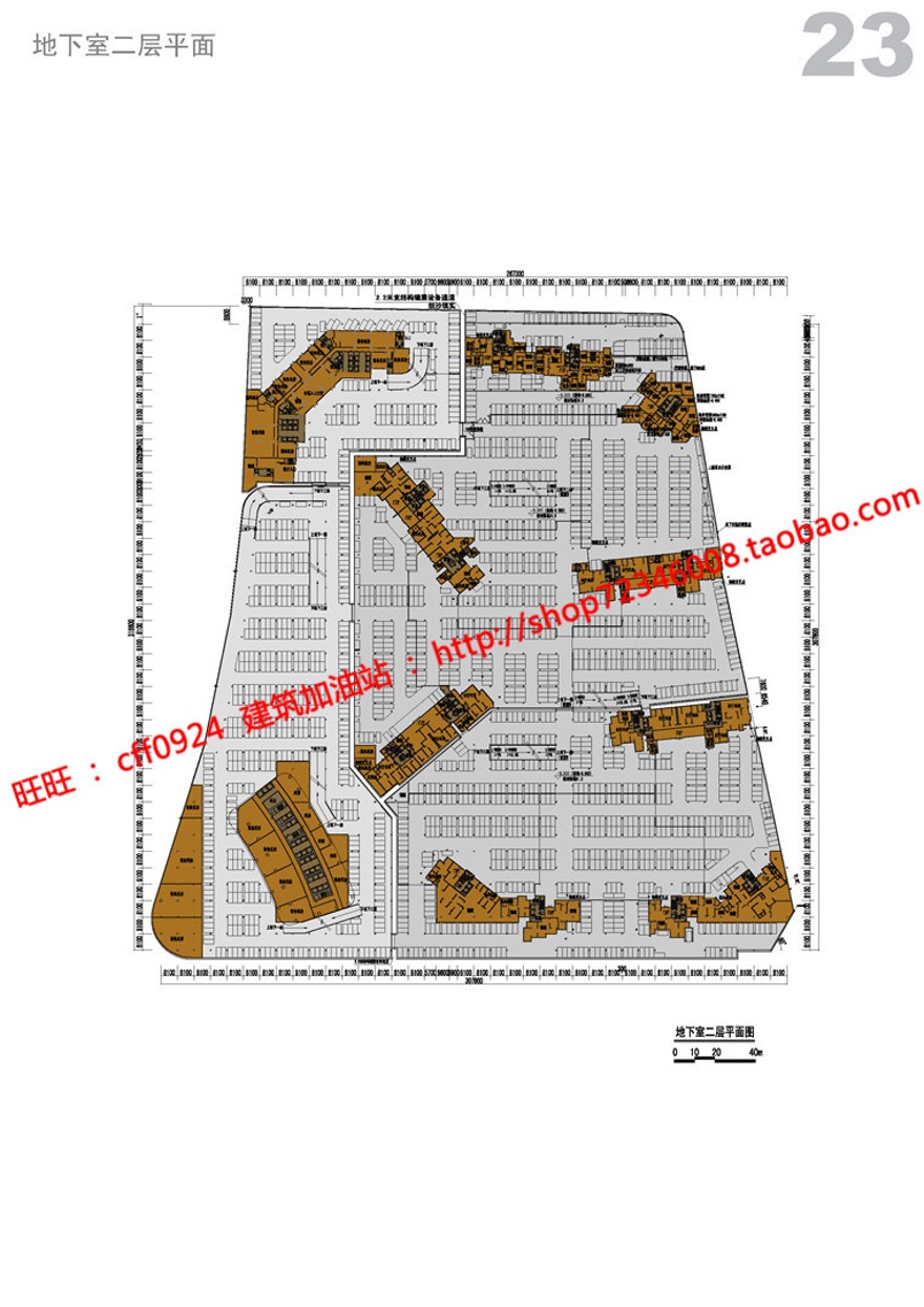 商业设计综合体住宅区办公楼酒店商业裙房建筑方案cad图建筑资源