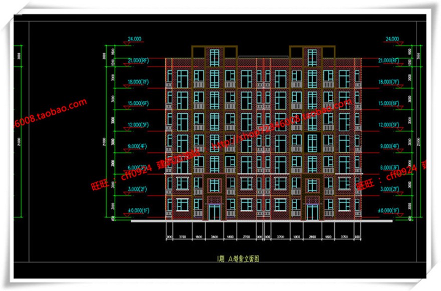 建筑图纸288花园住宅/多层住宅全套设计SU模型+cad图纸+效果图+3D