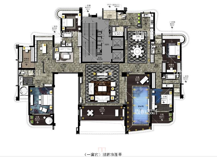 资源素材复古家居样板间深化设计古典住宅建筑景观CAD施工图+方案