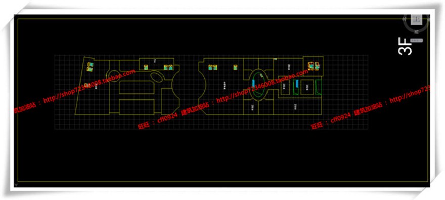 建筑图纸202商业设计综合体/商业+办公整体su模型/sketchup+cad图纸+效果图