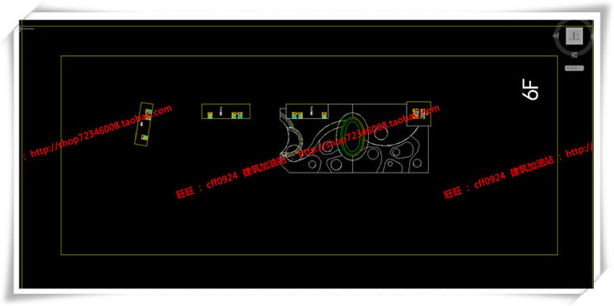 建筑图纸202商业设计综合体/商业+办公整体su模型/sketchup+cad图纸+效果图