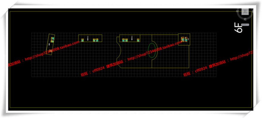 建筑图纸202商业设计综合体/商业+办公整体su模型/sketchup+cad图纸+效果图