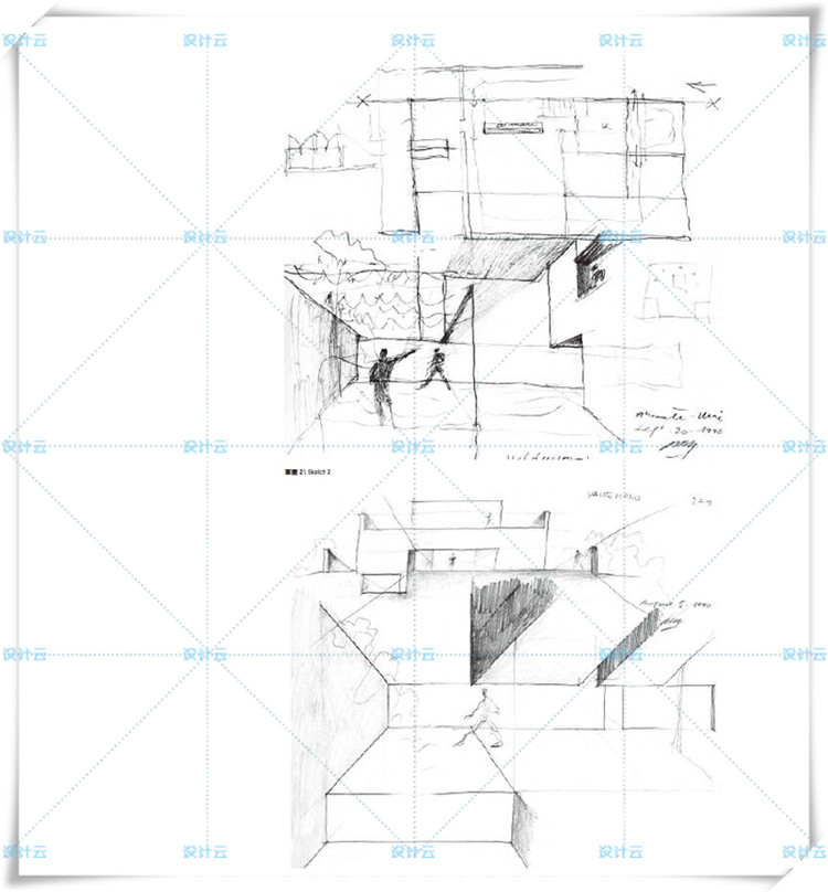 完整加西亚马科斯住宅su模型+CAD坎波巴埃萨CampoBaeza