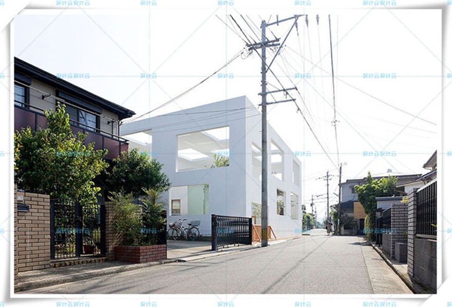 完整housen住宅su模型有cad+PPT+AI藤本壮介抄绘资料