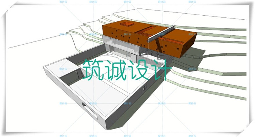 完整波尔多住宅SU+CAD+PPT雷姆middot;库哈斯大师资料