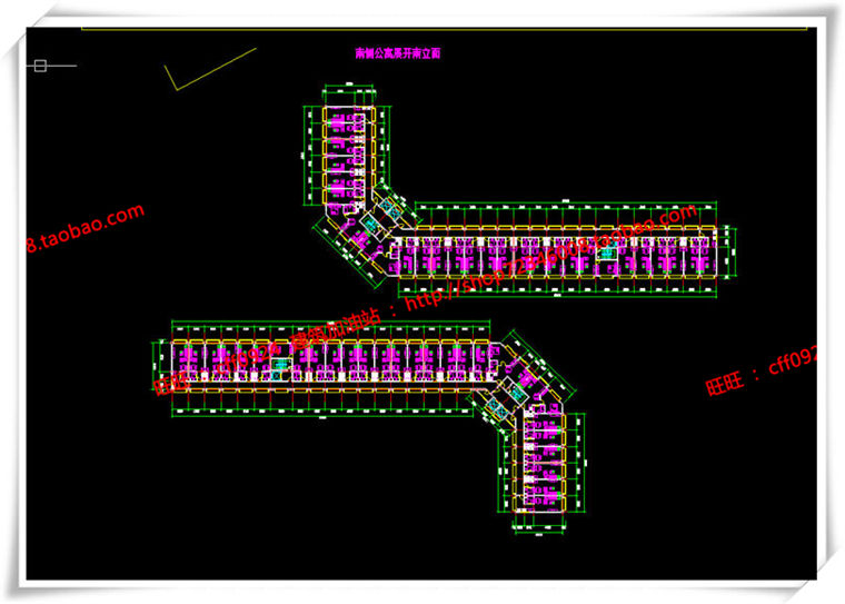 建筑图纸149公寓住宅区公寓住宅su模型/cad图纸/效果图/3DMAX