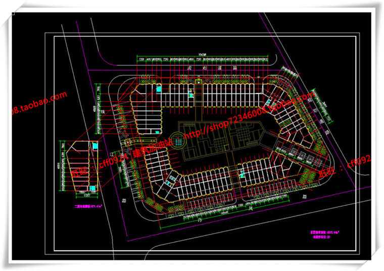 建筑图纸149公寓住宅区公寓住宅su模型/cad图纸/效果图/3DMAX