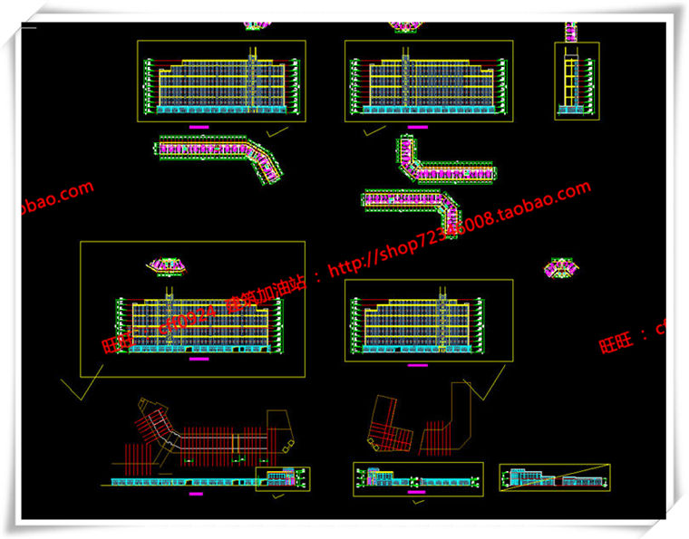 建筑图纸149公寓住宅区公寓住宅su模型/cad图纸/效果图/3DMAX