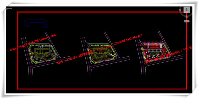 建筑图纸149公寓住宅区公寓住宅su模型/cad图纸/效果图/3DMAX