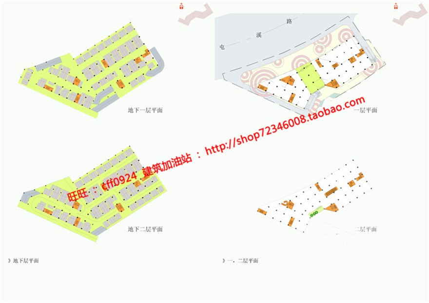 精华公寓楼住宅楼景观建筑规划项目中标方案设计su模型cad图纸文本